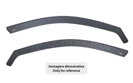DGA ΖΕΥΓΑΡΙ ΜΠΡΟΣΤΙΝΟΙ ΑΝΕΜΟΘΡΑΥΣΤΕΣ ΓΙΑ FIAT FULLBACK CLUB CAB 2D 2015+ / MITSUBISHI L200 CLUB CAB 2D 2015+ ΑΠΟ ΕΥΚΑΜΠΤΟ ΧΥΤΟ ΑΚΡΥΛΙΚΟ ΓΥΑΛΙ (CAST ACRYLIC GLASS) DGA - 2 ΤΕΜ ANEM. 