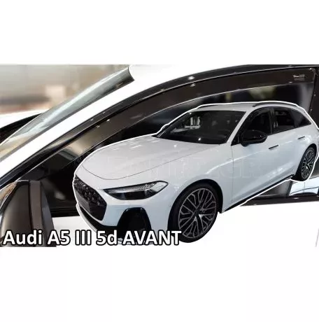 Heko ΑΝΕΜΟΘΡΑΥΣΤΕΣ ΓΙΑ AUDI A5 B10 5D 2024+ ΣΕΤ ΑΥΤΟΚΙΝΗΤΟΥ ΑΠΟ ΕΥΚΑΜΠΤΟ ΦΙΜΕ ΠΛΑΣΤΙΚΟ HEKO - 4 ΤΕΜ. ΑΝΕΜ.SET10284 