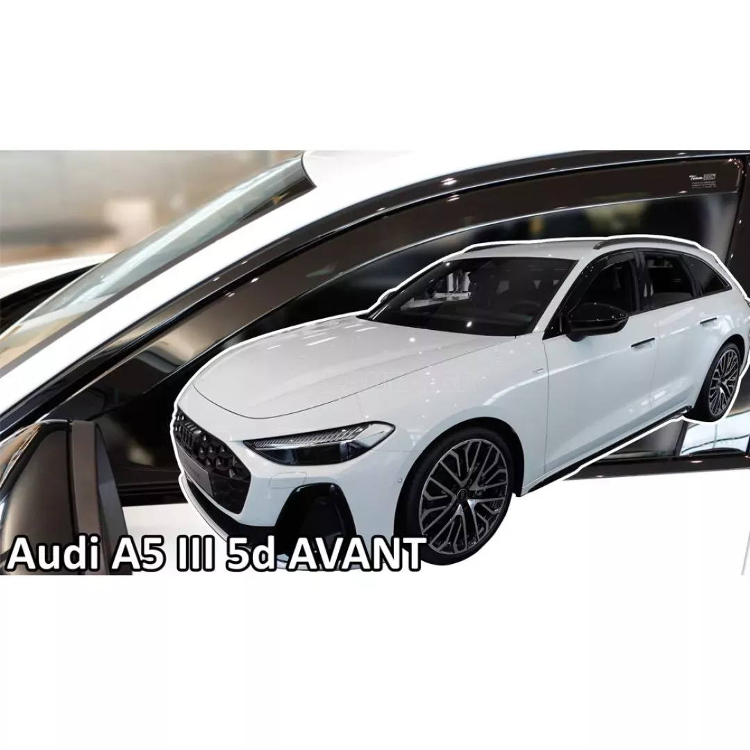 Heko ΑΝΕΜΟΘΡΑΥΣΤΕΣ ΓΙΑ AUDI A5 B10 5D 2024+ ΣΕΤ ΑΥΤΟΚΙΝΗΤΟΥ ΑΠΟ ΕΥΚΑΜΠΤΟ ΦΙΜΕ ΠΛΑΣΤΙΚΟ HEKO - 4 ΤΕΜ. ΑΝΕΜ.SET10284