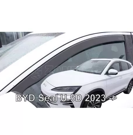 Heko ΑΝΕΜΟΘΡΑΥΣΤΕΣ ΓΙΑ BYD SEAL U 5D 2023+ ΖΕΥΓΑΡΙ ΑΠΟ ΕΥΚΑΜΠΤΟ ΦΙΜΕ ΠΛΑΣΤΙΚΟ HEKO - 2 ΤΕΜ. ΑΝΕΜ.11302 