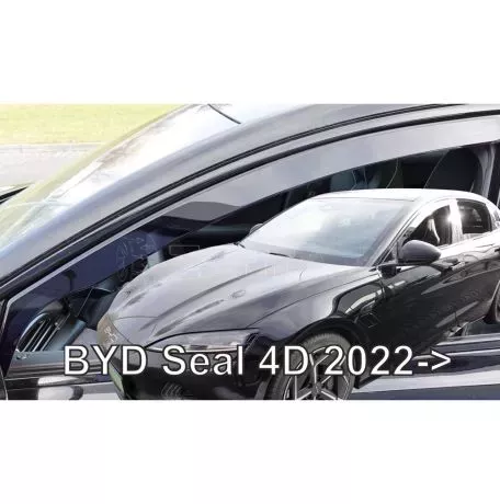 Heko ΑΝΕΜΟΘΡΑΥΣΤΕΣ ΓΙΑ BYD SEAL 4D 2022+ ΣΕΤ ΑΥΤΟΚΙΝΗΤΟΥ ΑΠΟ ΕΥΚΑΜΠΤΟ ΦΙΜΕ ΠΛΑΣΤΙΚΟ HEKO - 4 ΤΕΜ. ΑΝΕΜ.SET11305 