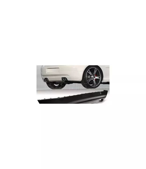 Diffuser πίσω προφυλακτήρα για Vw Golf 5 με 2 εξατμίσεις