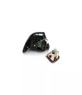 Πίσω φανάρια led για BMW E46 coupe (1998-2003) - φιμέ φλάς - σετ 2τμχ. 