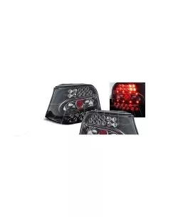Πίσω φανάρια led για Vw Golf IV - black - σετ 2τμχ. 