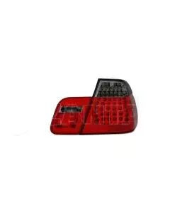 Πίσω φανάρια led για BMW E46 sedan (1998-2001) - φιμέ φλάς - σετ 2τμχ. 