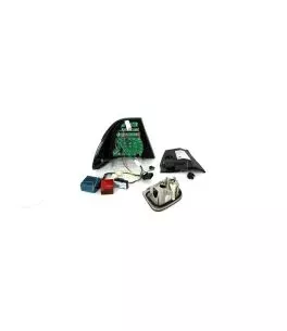 Πίσω φανάρια led για BMW E46 sedan (1998-2001) - φιμέ φλάς - σετ 2τμχ. 