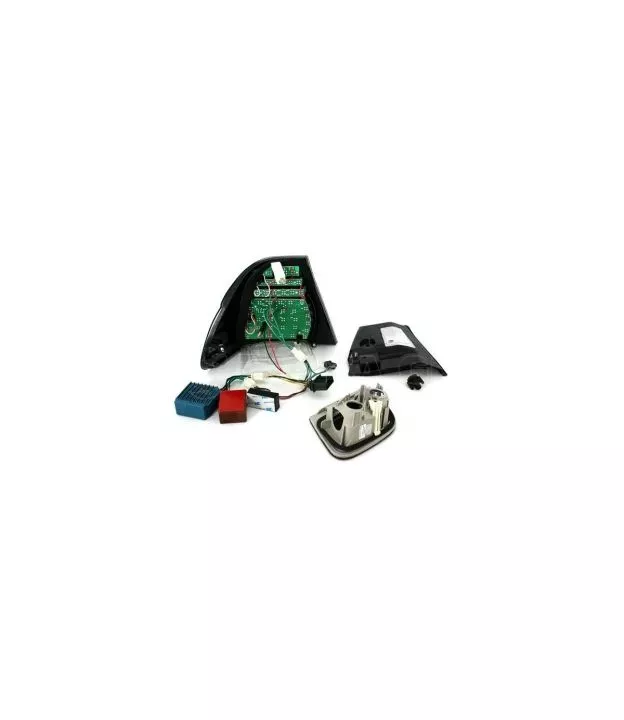 Πίσω φανάρια led για BMW E46 sedan (1998-2001) - φιμέ φλάς - σετ 2τμχ.
