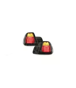 Πίσω φανάρια τύπου led για BMW E46 sedan (1998-2001) - φιμέ - σετ 2τμχ. 