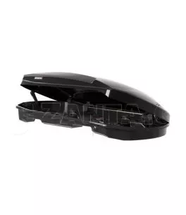 ΜΠΑΓΚΑΖΙΕΡΑ ΟΡΟΦΗΣ SATELLITE 550 DUO BLACK MΕ ΔΙΠΛΟ ΑΝΟΙΓΜΑ ΣΕ ΜΑΥΡΟ ΧΡΩΜΑ ΜΕ ΓΥΑΛΙΣΤΕΡΗ ΥΦΗ MENABO - 1 ΤΕΜ. 