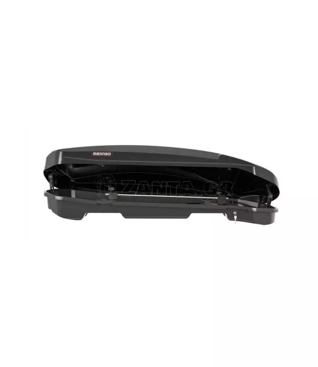 ΜΠΑΓΚΑΖΙΕΡΑ ΟΡΟΦΗΣ SATELLITE 550 DUO BLACK MΕ ΔΙΠΛΟ ΑΝΟΙΓΜΑ ΣΕ ΜΑΥΡΟ ΧΡΩΜΑ ΜΕ ΓΥΑΛΙΣΤΕΡΗ ΥΦΗ MENABO - 1 ΤΕΜ.