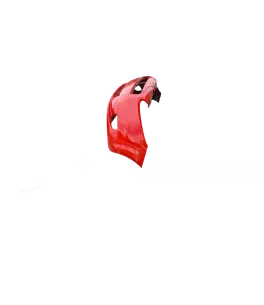 Προφυλακτήρας εμπρόσθιος κόκκινος Fiat Grande Punto '05-'12 μεταχειρισμένος με μικρό σπάσιμο στην αριστερή βάση ΓΝΗΣΙΟΣ 