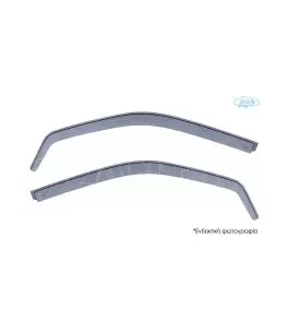 ΖΕΥΓΑΡΙ ΜΠΡΟΣΤΙΝΟΙ ΑΝΕΜΟΘΡΑΥΣΤΕΣ ΓΙΑ MAZDA 2 HYBRID 5D 2022+ / TOYOTA YARIS 5D 2020+ ΑΠΟ ΕΥΚΑΜΠΤΟ ΧΥΤΟ ΑΚΡΥΛΙΚΟ ΓΥΑΛΙ (CAST ACRY 