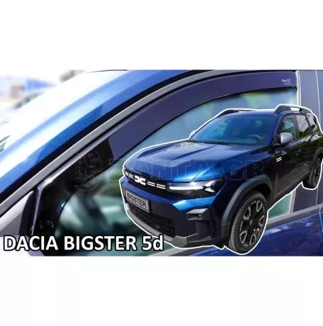Heko ΑΝΕΜΟΘΡΑΥΣΤΕΣ ΓΙΑ DACIA BIGSTER 5D 2024+ ΖΕΥΓΑΡΙ ΑΠΟ ΕΥΚΑΜΠΤΟ ΦΙΜΕ ΠΛΑΣΤΙΚΟ HEKO - 2 ΤΕΜ ΑΝΕΜ.13127 