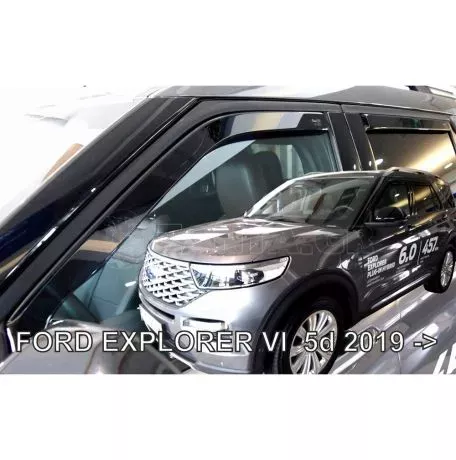 Heko ΑΝΕΜΟΘΡΑΥΣΤΕΣ ΓΙΑ FORD EXPLORER EV 5D (ΗΛΕΚΤΡΙΚΟ) 2023+ ΣΕΤ ΑΥΤΟΚΙΝΗΤΟΥ ΑΠΟ ΕΥΚΑΜΠΤΟ ΦΙΜΕ ΠΛΑΣΤΙΚΟ HEKO - 4 ΤΕΜ ΑΝΕΜ.SET15355 