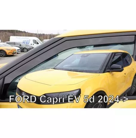 Heko ΑΝΕΜΟΘΡΑΥΣΤΕΣ ΓΙΑ FORD CAPRI EV 5D 2024+ ΣΕΤ ΑΥΤΟΚΙΝΗΤΟΥ ΑΠΟ ΕΥΚΑΜΠΤΟ ΦΙΜΕ ΠΛΑΣΤΙΚΟ HEKO - 4 ΤΕΜ ΑΝΕΜ.SET15357 