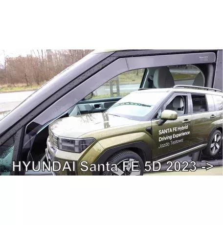 Heko ΑΝΕΜΟΘΡΑΥΣΤΕΣ ΓΙΑ HYUNDAI SANTA FE V 5D 2023+ ΖΕΥΓΑΡΙ ΑΠΟ ΕΥΚΑΜΠΤΟ ΦΙΜΕ ΠΛΑΣΤΙΚΟ HEKO - 2 ΤΕΜ ΑΝΕΜ.17317 