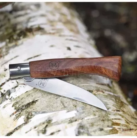 Main Knives ΣΟΥΓΙΑΣ MAIN ITALIAN LINE 87mm - BUBINGA WOOD - 1 τεμ. AR.10004 