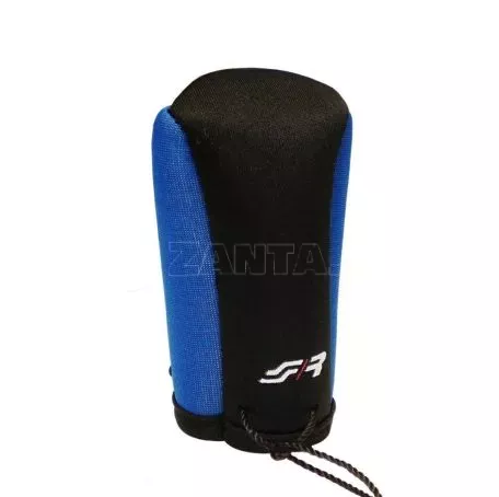 Simoni Racing ΚΑΛΥΜΜΑ ΓΙΑ ΠΟΜΟΛΟ ΤΑΧΥΤΗΤΩΝ GEAR KNOB COVER (ΜΑΥΡΟ/ΜΠΛΕ ΜΙΚΡΟΦΙΜΠΡΑ) SRGKCB 