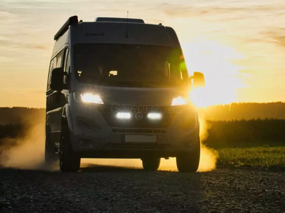 Σετ τοποθέτησης γρίλιας Fiat Ducato (2014+) - Triple-R 750 Std 9240 Lumens Lazerlamps