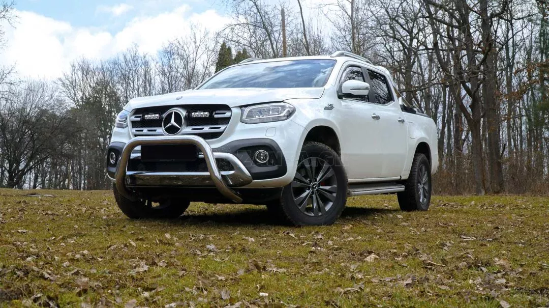 Σέτ τοποθέτησης γρίλιας για Mercedes X-Class (2017+) Με Triple-R 750 Std 9240 Lumens Lazerlamps