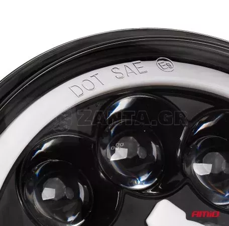 AMIO ΠΡΟΒΟΛΕΑΣ ΕΡΓΑΣΙΑΣ ΣΤΡΟΓΓΥΛΟΣ GHOST 5.500lm 9>36V 60W 6.000K Φ170x170x65mm 4 ΧΡΗΣΕΩΝ ΑΜΙΟ - 1 ΤΕΜ. 03696/AM 