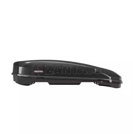 MENABO ΜΠΑΓΚΑΖΙΕΡΑ ΟΡΟΦΗΣ SATELLITE 600 DUO BLACK MΕ ΔΙΠΛΟ ΑΝΟΙΓΜΑ ΣΕ ΜΑΥΡΟ ΧΡΩΜΑ ΜΕ ΓΥΑΛΙΣΤΕΡΗ ΥΦΗ MENABO - 1 ΤΕΜ. 14280/MB 