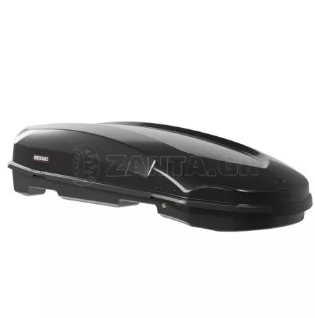 MENABO ΜΠΑΓΚΑΖΙΕΡΑ ΟΡΟΦΗΣ SATELLITE 600 DUO BLACK MΕ ΔΙΠΛΟ ΑΝΟΙΓΜΑ ΣΕ ΜΑΥΡΟ ΧΡΩΜΑ ΜΕ ΓΥΑΛΙΣΤΕΡΗ ΥΦΗ MENABO - 1 ΤΕΜ. 14280/MB 