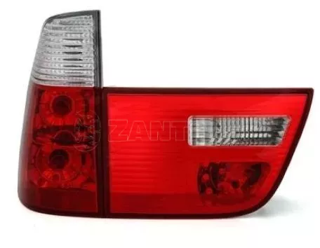 Πίσω φανάρια για BMW X5  (1999-2006) - chrome - σετ 2τμχ. 