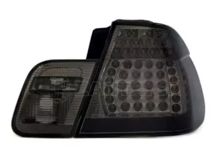 Πίσω φανάρια τύπου led για BMW E46 sedan (1998-2001) - φιμέ - σετ 2τμχ. 