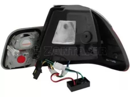 Πίσω φανάρια τύπου led για BMW E46 sedan (1998-2001) - φιμέ - σετ 2τμχ. 