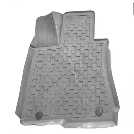 Πατάκια Σκαφάκια 3D Από Λάστιχο Για Mercedes-Benz S-Class 05-13 W221 Long "Star Diamond" 5 Τεμάχια Γκρι 