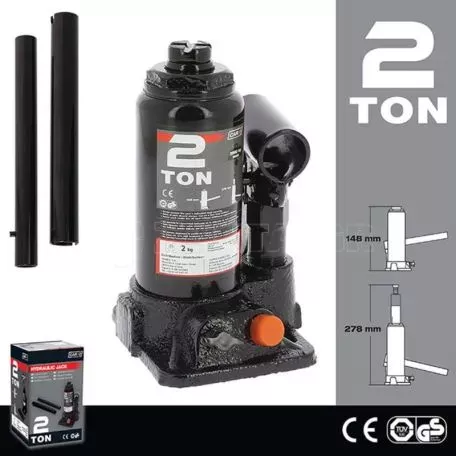 Γρύλος Υδραυλικός 2 Τόνων Tuv 148-278mm Car+ 2202002 