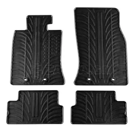 Πατάκια Αυτοκινήτου Gledring 0406 Mini Cooper / Mini One R55/R56/R57/R58/R59 2006-2014 Μαύρο 4 Τεμάχια 