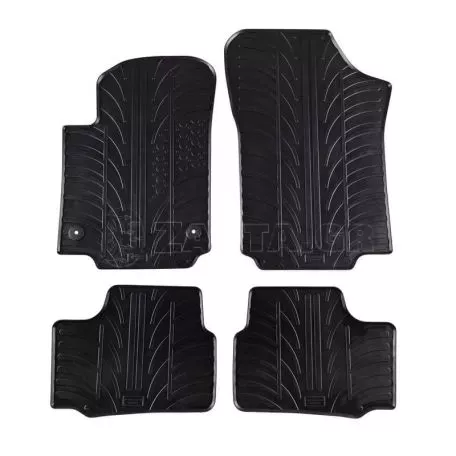 Πατάκια Αυτοκινήτου Gledring 0075 VW UP! 2011- / Skoda Citigo 2011- / Seat MII 2011- Μαύρο 4 Τεμάχια 