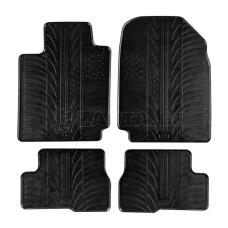 Πατάκια Αυτοκινήτου Gledring 0292 Nissan Micra K12 2003-2010 Μαύρο 4 Τεμάχια 