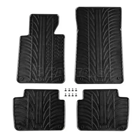 Πατάκια Αυτοκινήτου Gledring 0426 BMW Series 3 E46 1998-2005 Μαύρο 4 Τεμάχια 