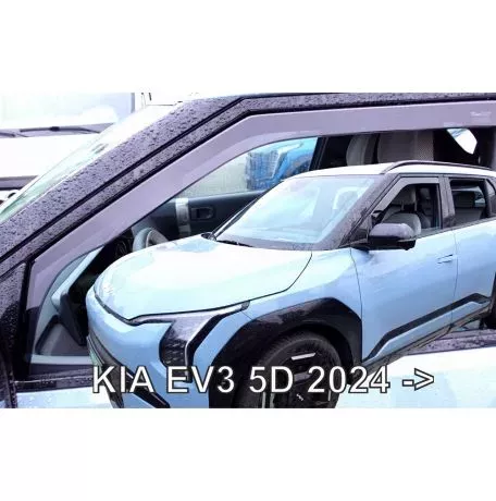 Heko ΑΝΕΜΟΘΡΑΥΣΤΕΣ ΓΙΑ KIA EV3 5D 2024+ ΖΕΥΓΑΡΙ ΑΠΟ ΕΥΚΑΜΠΤΟ ΦΙΜΕ ΠΛΑΣΤΙΚΟ HEKO - 2 ΤΕΜ ΑΝΕΜ.21002 