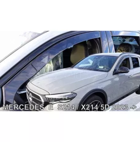 Heko ΑΝΕΜΟΘΡΑΥΣΤΕΣ ΓΙΑ MERCEDES E-KLAS S214 5D/X214 ALL-TERRAIN 5D 2023+ ΣΕΤ ΑΥΤΟΚΙΝΗΤΟΥ ΑΠΟ ΕΥΚΑΜΠΤΟ ΦΙΜΕ ΠΛΑΣΤΙΚΟ HEKO - 4 ΤΕΜ ΑΝΕΜ.SET23655 