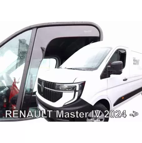 Heko ΑΝΕΜΟΘΡΑΥΣΤΕΣ ΓΙΑ RENAULT MASTER IV 5D 2024+ ΖΕΥΓΑΡΙ ΑΠΟ ΕΥΚΑΜΠΤΟ ΦΙΜΕ ΠΛΑΣΤΙΚΟ HEKO - 2 ΤΕΜ. ΑΝΕΜ.27029 