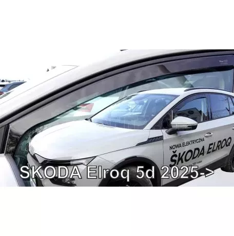 Heko ΑΝΕΜΟΘΡΑΥΣΤΕΣ ΓΙΑ SKODA ELROQ 5D 2025+ ΖΕΥΓΑΡΙ ΑΠΟ ΕΥΚΑΜΠΤΟ ΦΙΜΕ ΠΛΑΣΤΙΚΟ HEKO - 2 ΤΕΜ ΑΝΕΜ.28369 