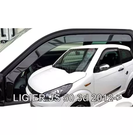 Heko ΑΝΕΜΟΘΡΑΥΣΤΕΣ ΓΙΑ LIGIER JS 50 3D 2013+ ΖΕΥΓΑΡΙ ΑΠΟ ΕΥΚΑΜΠΤΟ ΦΙΜΕ ΠΛΑΣΤΙΚΟ HEKO - 2 ΤΕΜ. ΑΝΕΜ.29913 