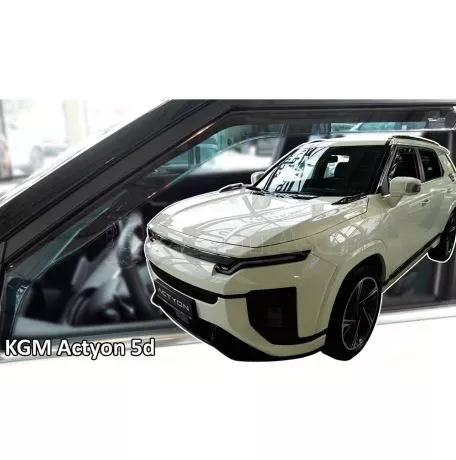 Heko ΑΝΕΜΟΘΡΑΥΣΤΕΣ ΓΙΑ KGM ACTYON 5D 2024+ ΣΕΤ ΑΥΤΟΚΙΝΗΤΟΥ ΑΠΟ ΕΥΚΑΜΠΤΟ ΦΙΜΕ ΠΛΑΣΤΙΚΟ HEKO - 4 ΤΕΜ. ΑΝΕΜ.SET28926 