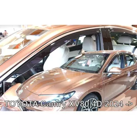 Heko ΑΝΕΜΟΘΡΑΥΣΤΕΣ ΓΙΑ TOYOTA CAMRY XV80 4D SEDAN 2024+ ΣΕΤ ΑΥΤΟΚΙΝΗΤΟΥ ΑΠΟ ΕΥΚΑΜΠΤΟ ΦΙΜΕ ΠΛΑΣΤΙΚΟ HEKO - 4 ΤΕΜ. ΑΝΕΜ.SET29686 