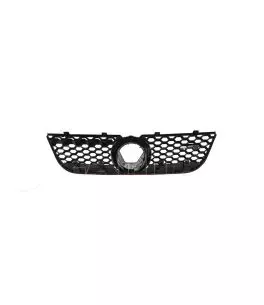 Μάσκα Για Vw Polo 9N3 05-09 GTI Look Κυψελωτή Με Κόκκινο Σιρίτι 1 Τεμάχιο 