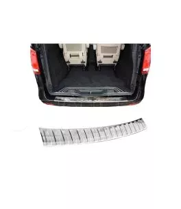 Προστατευτικό Πίσω Προφυλακτήρα Για Mercedes-Benz Vito W447 14+ Από Ανοξείδωτο Ατσάλι (Steel) 