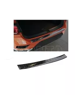 Προστατευτικό Πίσω Προφυλακτήρα Για Vw T-Roc 17+ Από Ανοξείδωτο Ατσάλι (Steel) Μαύρο 