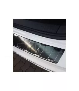 Προστατευτικό Πίσω Προφυλακτήρα Για Vw Tiguan II 15+ Από Ανοξείδωτο Ατσάλι (Steel) Μαύρο 