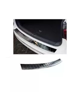 Προστατευτικό Πίσω Προφυλακτήρα Για Vw Tiguan II 15+ Από Ανοξείδωτο Ατσάλι (Steel) Μαύρο 