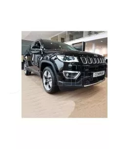 Προστατευτικό Πίσω Προφυλακτήρα Για Jeep Compass II 17+ Από Ανοξείδωτο Ατσάλι (Steel) 