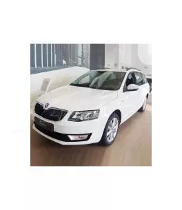 Προστατευτικό Πίσω Προφυλακτήρα Για Skoda Octavia III (3) 5E 13-20  Caravan Από Ανοξείδωτο Ατσάλι (Steel) Μαύρο 